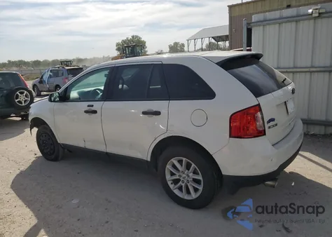 2013 Ford Edge Se from USA, damaged, VIN 2FMDK3GC1DBC58296